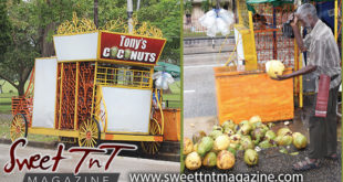 Tony coconut vendor, man, poem, Queen's Park Savannah, Sweet T&T, Sweet TnT, Trinidad and Tobago, Trini, vacation, travel,