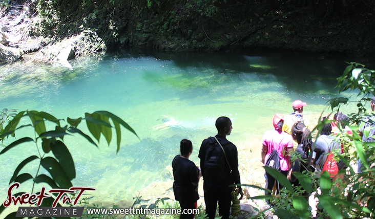 Hike to Mermaid Pool in Matura with Surge Katalyst in Sweet T&T.