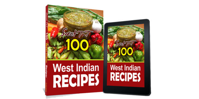 Sweet TnT 100 West Indian Recipes covers paperback and e-book