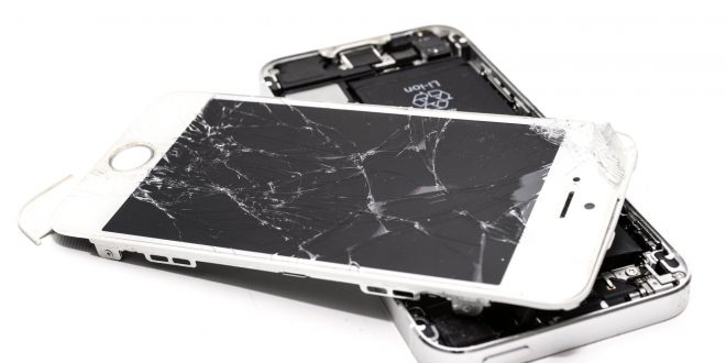 Repair your devices and save money, wrecked iphone