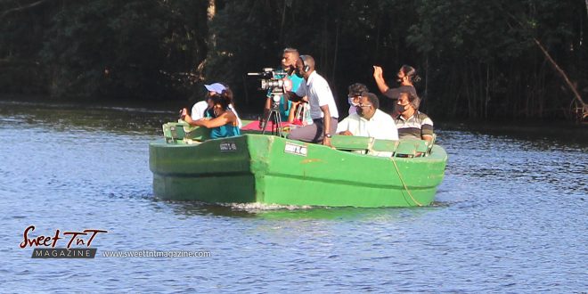 Boat ride on Caroni River, Caroni Bird Sanctuary, Trinidad. Travel gadgets.