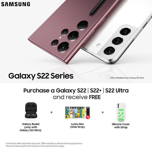 Samsung Galaxy S22 Series Launch Promotions 