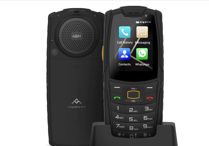 AGM M6 | Keyboard Rugged Phone | 3.5w 35mm 109db Speaker | US Warehouse