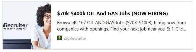 OIL And GAS Jobs
