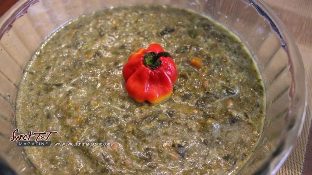 Taro Leaves and Breadfruit Casserole: A healthy dasheen bush recipe 7 Callaloo with taro leaves