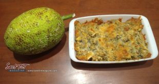 Taro Leaves and Breadfruit casserole