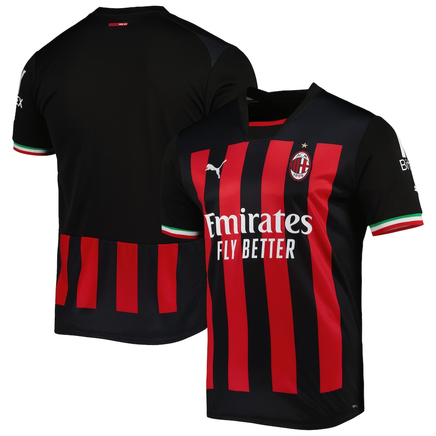 The Evolution of AC Milan Football Kit 2022-23 (2022)  All Milan Football  Jerseys in History 22/23 
