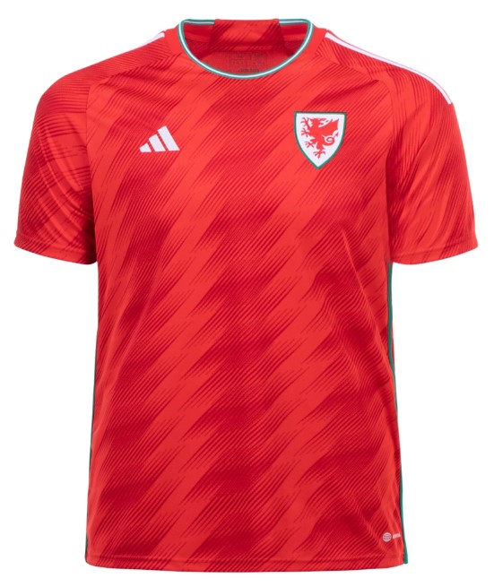 WALES 22/23 HOME JERSEY BY ADIDAS