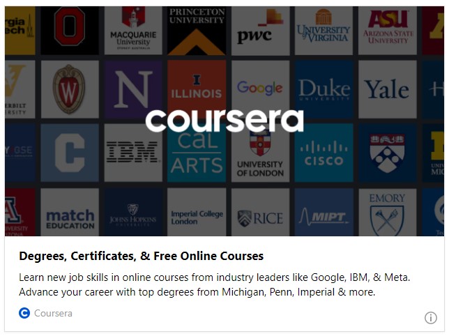 Coursera | Degrees, Certificates, & Free Online Courses