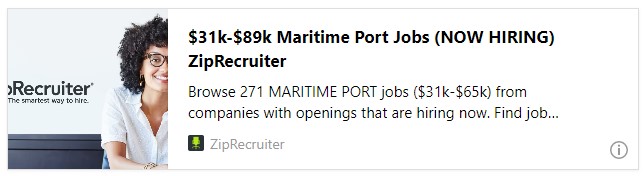 $31k-$89k Maritime Port Jobs (NOW HIRING) ZipRecruiter