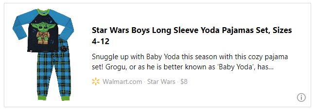 Star Wars Boys Long Sleeve Yoda Pajamas Set, Sizes 4-12