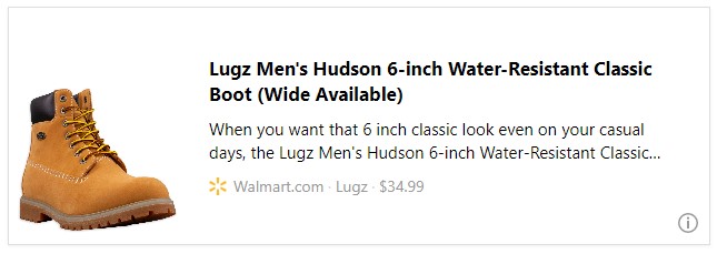 Lugz Men's Hudson 6-inch Water-Resistant Classic Boot (Wide Available)