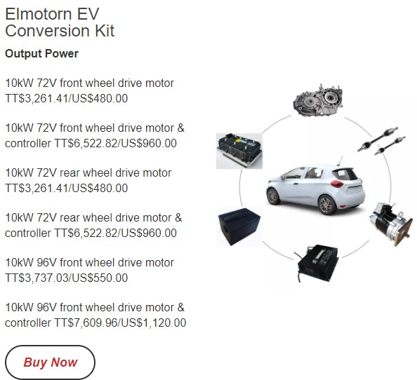 Elmotorn EV Conversion Kit