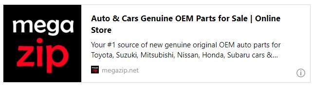 Auto & Cars Genuine OEM Parts for Sale | Online Store