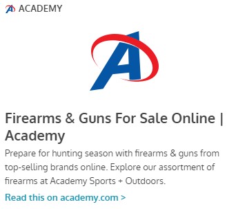 Firearms & Guns For Sale Online | Academy