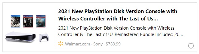 2021 New PlayStation Disk Version Console with Wireless Controller with The Last of Us Remastered, God of War & Ghost Of Tsushima