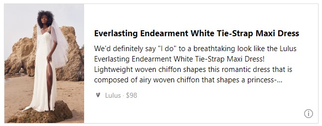 Everlasting Endearment White Tie-Strap Maxi Dress