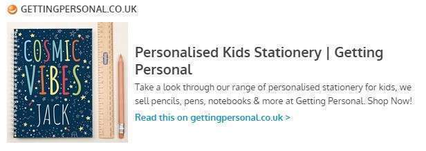 Top 10 cute gifts for a kid's birthday party 7 Personalised Kids Stationery | Getting Personal