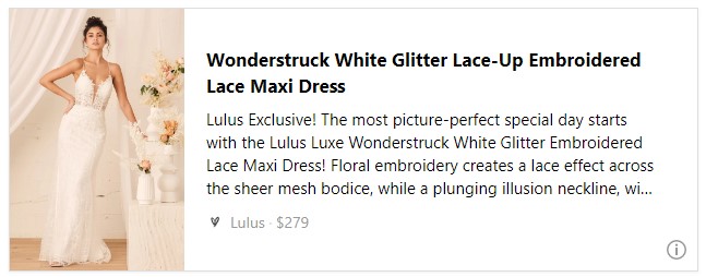 Wonderstruck White Glitter Lace-Up Embroidered Lace Maxi Dress