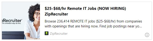 $25-$68/hr Remote IT Jobs (NOW HIRING) ZipRecruiter