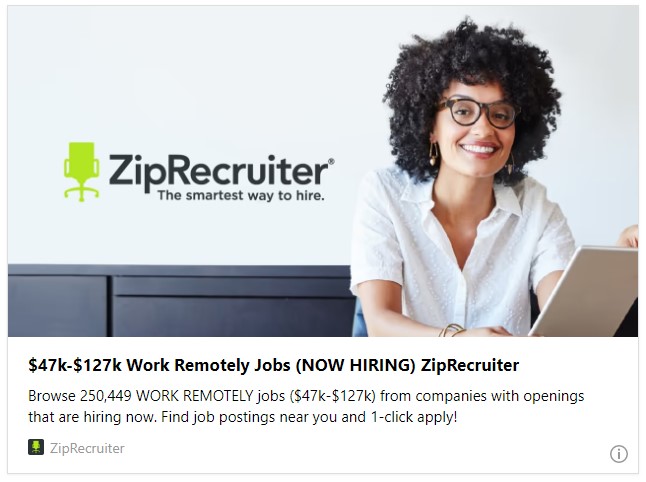 $47k-$127k Work Remotely Jobs (NOW HIRING) ZipRecruiter