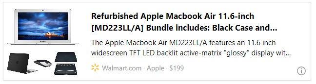 Refurbished Apple Macbook Air 11.6-inch [MD223LL/A] Bundle includes: Black Case and Wireless Mouse [4GB RAM] [64GB] Silver