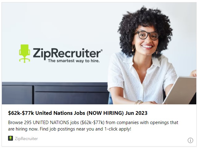 $62k-$77k United Nations Jobs (NOW HIRING) Jun 2023