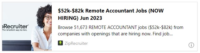 $52k-$82k Remote Accountant Jobs (NOW HIRING) Jun 2023