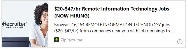 $20-$47/hr Remote Information Technology Jobs (NOW HIRING)