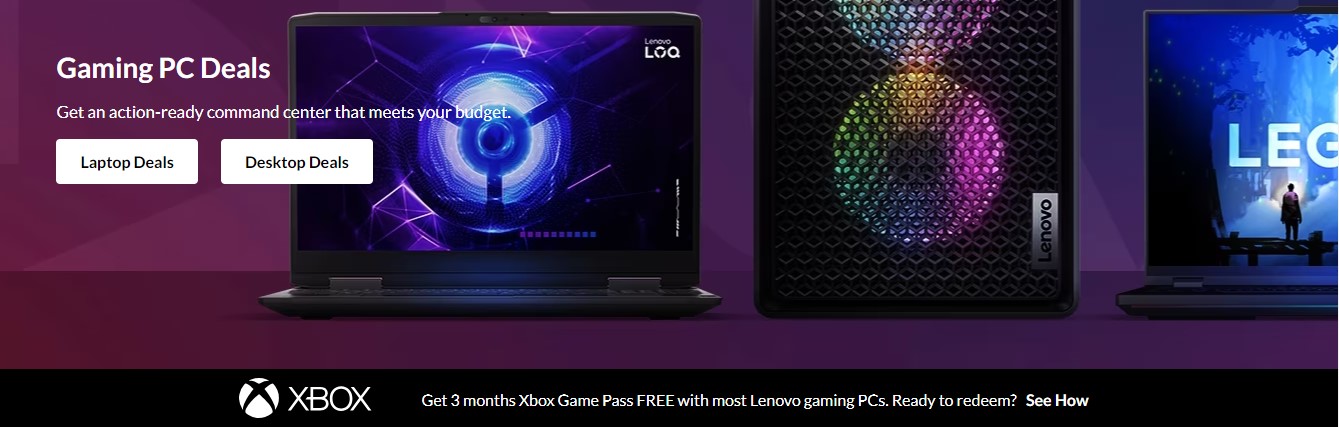 Lenovo Gaming PCs, Lenovo Legion