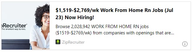 $1,519-$2,769/wk Work From Home Rn Jobs (Jul 23) Now Hiring!