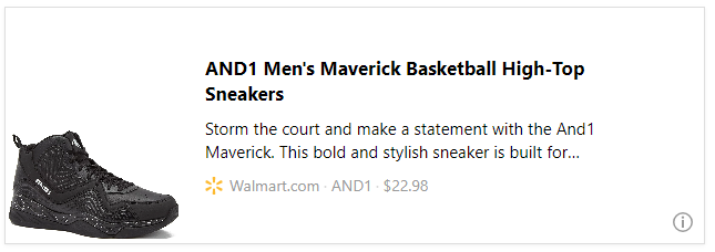 AND1 Men's Maverick Basketball High-Top Sneakers