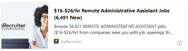 $16-$26/hr Remote Administrative Assistant Jobs (6,491 New)