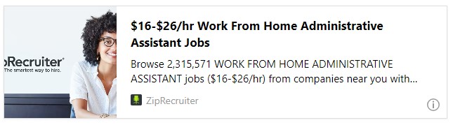 $16-$26/hr Work From Home Administrative Assistant Jobs