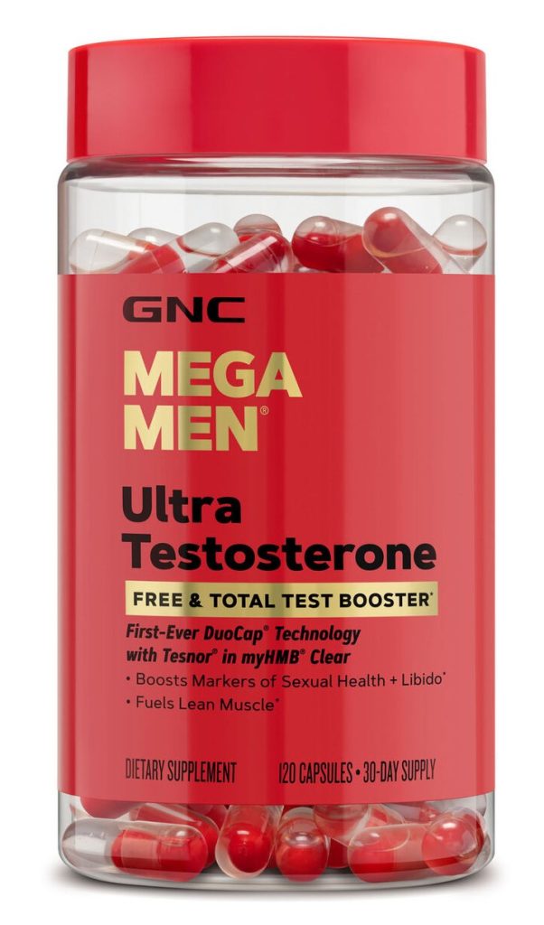 601900 Mega Men Ultra Testosterone Bottle Front