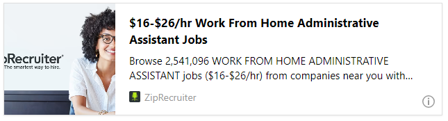 $16-$26/hr Work From Home Administrative Assistant Jobs
