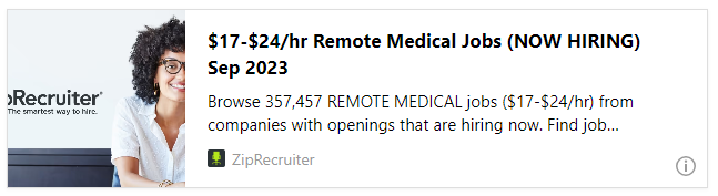 $17-$24/hr Remote Medical Jobs (NOW HIRING) Sep 2023