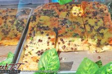 Pigeon Peas pizza. Pigeon Peas Festival