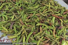Fresh Pigeon Peas. Pigeon Peas Festival