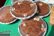 Pigeon Peas fruit cake made with rum soaked Pigeon Peas. Pigeon Peas Festival